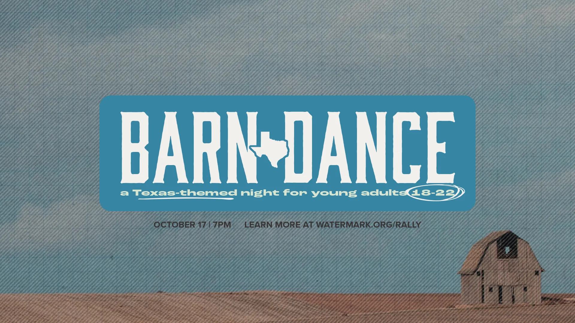 Barn Dance Blue Plate